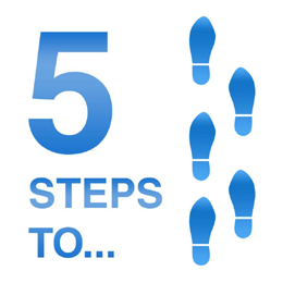 5 steps